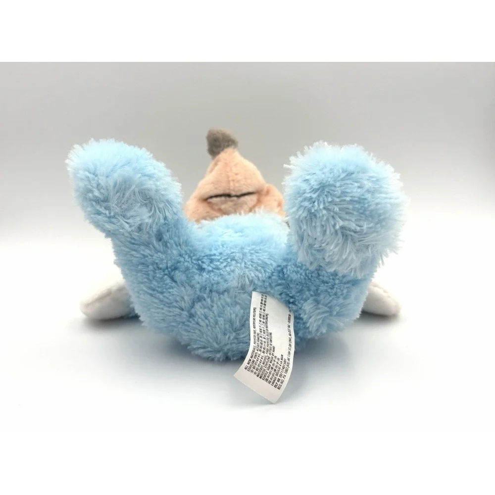 Disney Parks Baby Blue Mickey Mouse Plush Chime Rattle Stuffed Animal 9